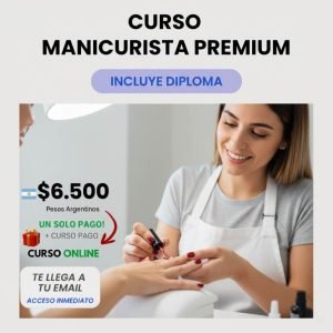 Curso Manicurista Premium - De Cero a Manicurista (Curso Super Premium)