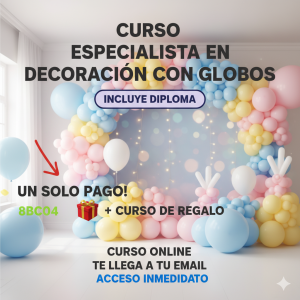 Genera Ingresos con Decoración de Globos (Incluso sin experiencia)