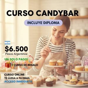 Curso de Candybar - Aprende Candybar y Trabaja en Eventos Ya (Rápida Salida Laboral)