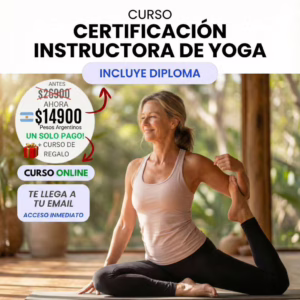 Curso Certificación Instructora de Yoga [2026]