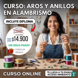 Curso: Diseño de Joyas en Alambre: De Principiante a Experto
