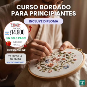 Curso: Bordado para Principiantes: Tu Primer Bastidor
