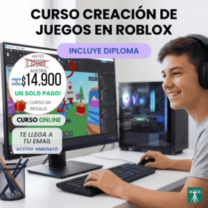 Creación de Juegos en Roblox - Domina LUA y Monetización