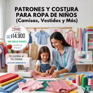 Patrones y costura para Ropa de Niños (Camisas, Vestidos y Más)