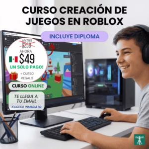 Creación de Juegos en Roblox - Domina LUA y Monetización