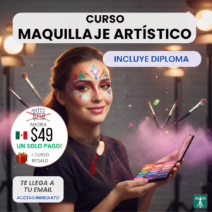 Curso Maquillaje Artístico - Emprende con Maquillaje Artístico (Curso Rápido)