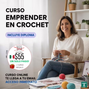 Emprender en Crochet - El Método Rápido para Emprender en Crochet