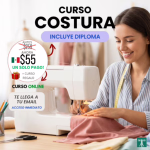 Curso Costura Premium - Tu Taller de Costura: Genera Ingresos con Moldería y Confección