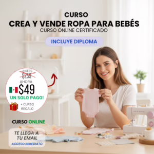 Curso de Costura de Ropa para Bebés