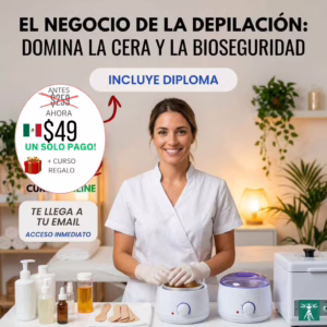 El Negocio de la Depilación: Domina la Cera y la Bioseguridad