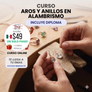 Curso: Diseño de Joyas en Alambre: De Principiante a Experto
