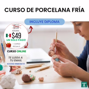 Curso Profesional: Figuras en Porcelana Fría desde Cero