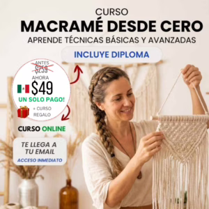 Curso: Aprende Macramé desde Cero: Decoración y Artesanía